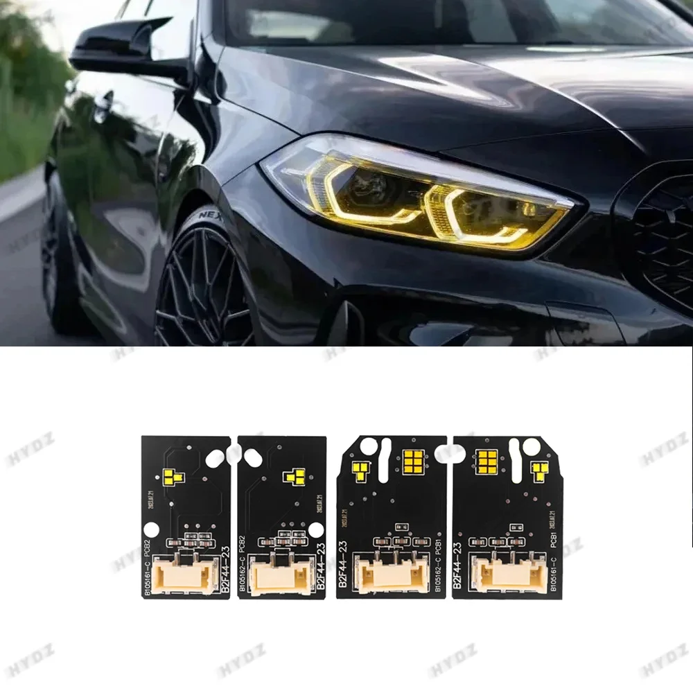 

Желтый светодиод Angel Eye DRL для BMW 1 2 серии F40 118i F44 228IX M235IX дневного света 63119448116 63119448115 9448115B 9448116B