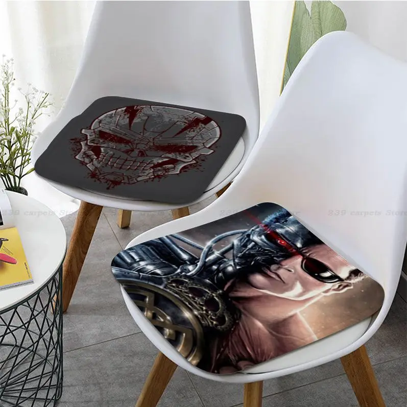 

The Terminator Nordic Printing Fabric Cushion Non-slip Living Room Sofa Decor Students Stool Tatami Office Cushion Pads