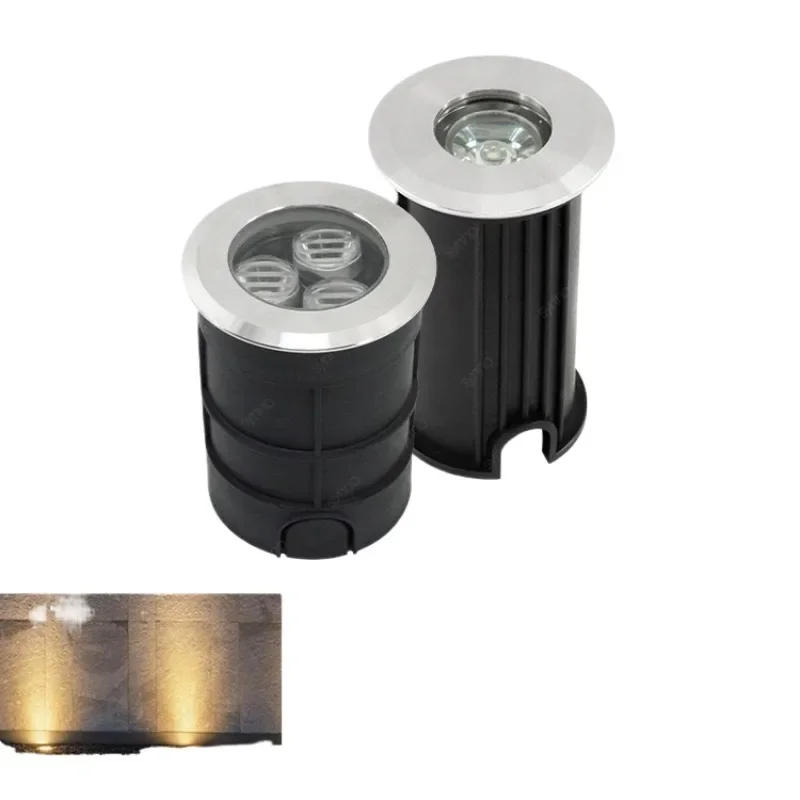

Waterproof Stainless Steel Outdoor Floor Recessed Deck Lighting Stair Step Light Emitting Diode