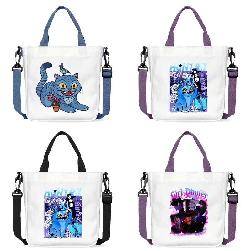 

Новая сумка через плечо K Pop Demon Hunters Kawaii с принтом аниме, женские сумки на плечо, модная сумка для девочек, подарки на день рождения