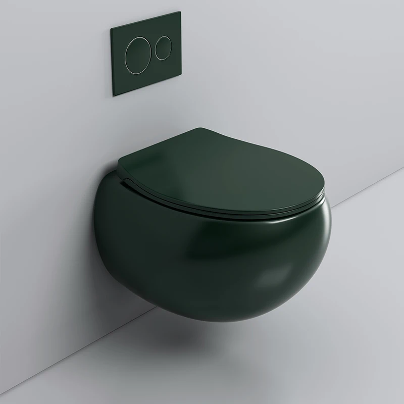 Bathroom Round Rimless Toilet