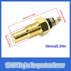 1/8 NPT 10mm Water Temperature Sensor Temperature Indicator Water Oil Unit Sender Car Auto Truck Sender Water  Oil Temp Sensor