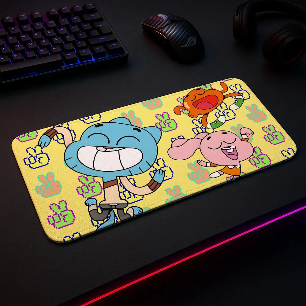 

The Amazing World of Gumball Mouse Pad Play Mat,Large XXL90x40cmx5mm,stitch Desk Mats,Gaming Accessories,PC Parts