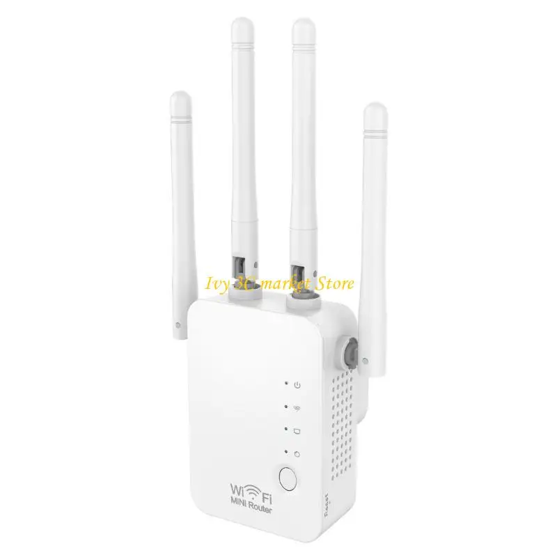 D7C a velocità rapida da 2,4 GHz 300 Mbps WiFi Extender per eliminare le zone morte in grandi aree