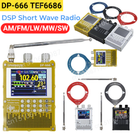 DP-666 TEF6686 High Sensitivity DSP Receiver Full Band FM AM Short Wave Radio FM/LW/MW/SW Full Band Radio with LCD Display