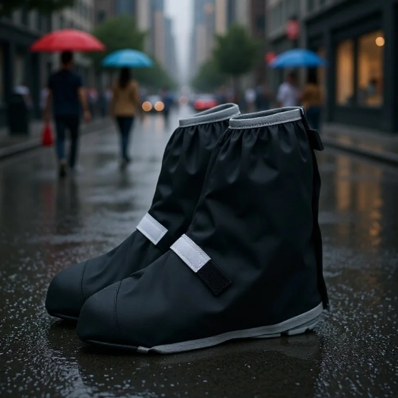 

Многоразовые водонепроницаемые оксфордские бахилы для дождливого и снежного дня, непромокаемые ботинки для пешего туризма, велоспорта, защитные бахилы от пыли и песка