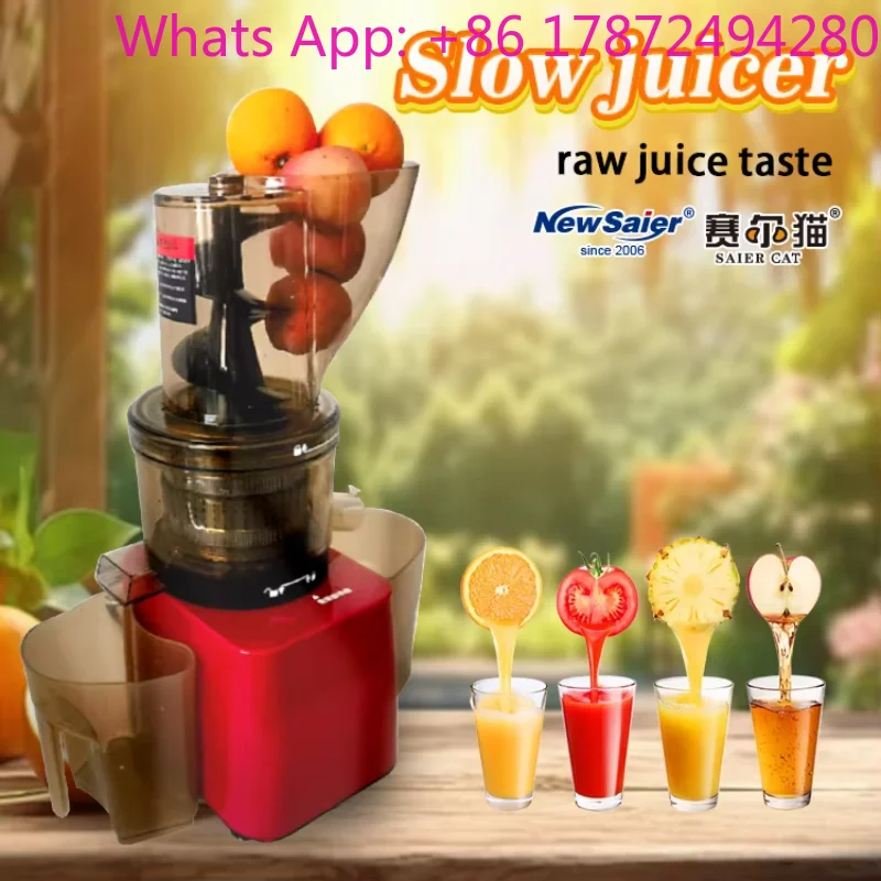 RVS machine voor fruit en groe - Cold Press Juicer recensie en prijs