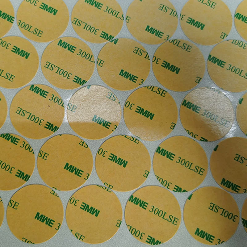 1000pcs PET Phone Holder Magnetic Plate Dots Double Sided Adhesive Glue Point Tape Round Strong Adhesive Sticker