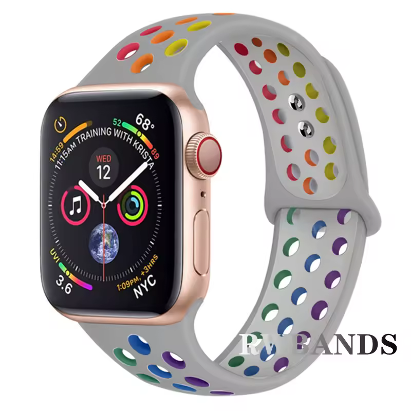 Sport Strap for Apple Watch Band 46mm 44mm 40mm 42-38-41mm 45mm Breathable Bracelet iWatch Series 10 9 8 7 6 SE 5 3 Ultra 2 49mm - Image 8