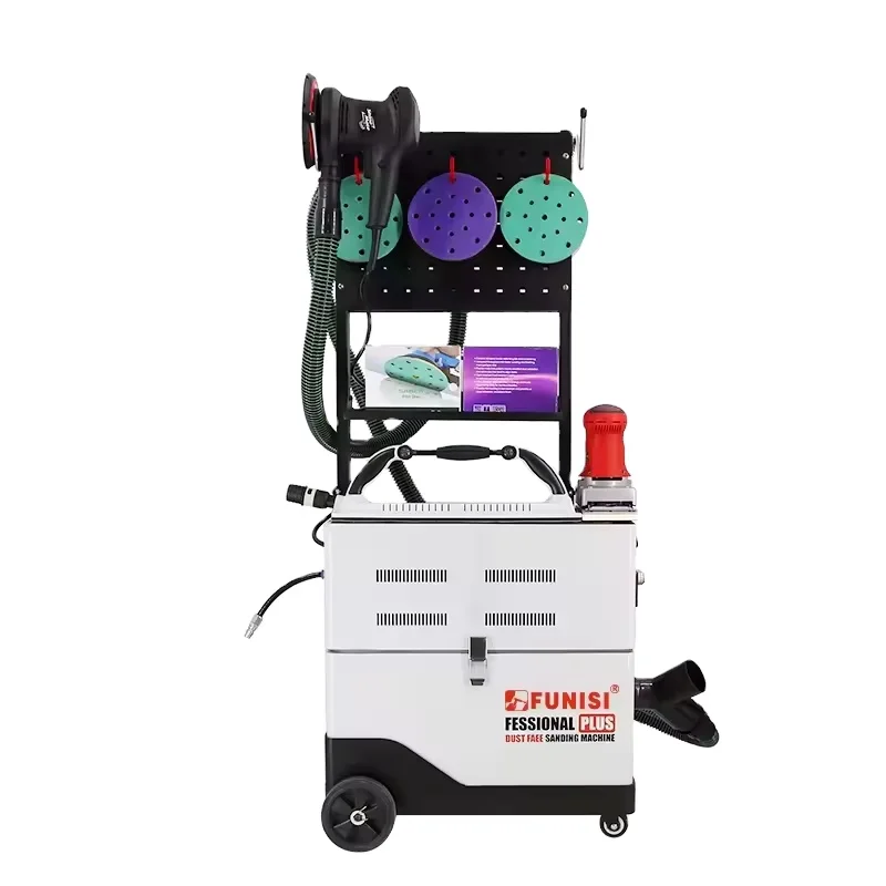 

2025Mobile Dust Collector Central Vacuum Dust Extractor Machine for Car Sanding