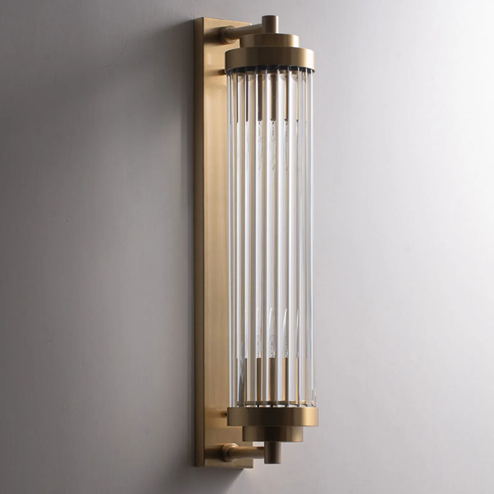 Modern Gold Wall Lamp Indoor Glass Wall Sconce Wall Light Fixture Bedroom Hallway Office Wall Mounted Lighting Decor E14/E12