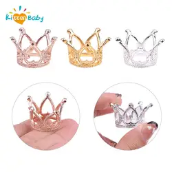 Multi-Style Metal Crown Tiara para Boneca, 1/6 BJD Dollhouse Acessórios para Cabelo, Brinquedos Infantis, 10Pcs ou 1Pc