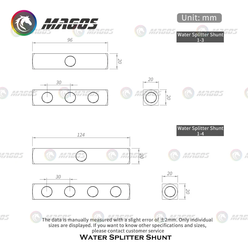 Kit di raffreddamento ad acqua per PC separatore d\'acqua scheda grafica Multi-specifica set di accessori per la dissipazione del calore del Server