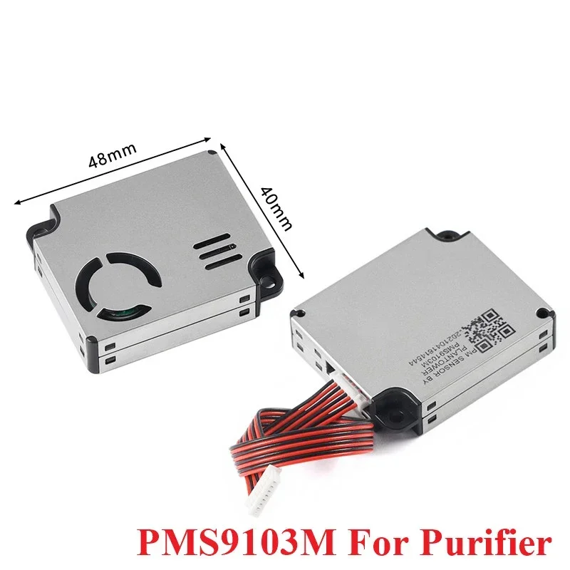 PMS9103M PM2.5 Laserowy moduł czujnika cząstek kurzu wykrywa PM2S-3 Gaz w pomieszczeniach Wykrywanie jakości powietrza PMS9003M Plantower dla oczyszczacza