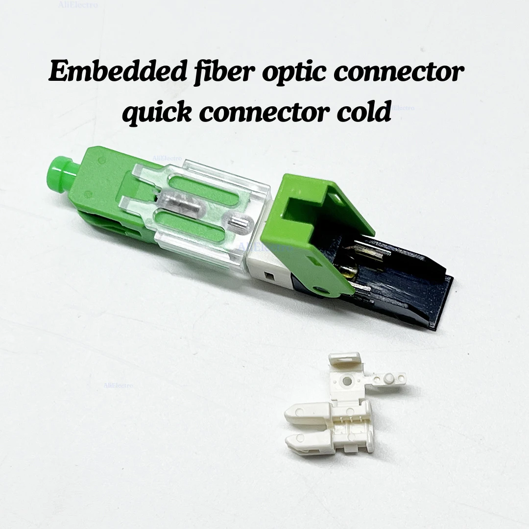 ESC250D Field Mountable Optical Fiber Quick Connector FTTH SC APC Fast Connector Single Mode Low Insertion Loss ≤ 0.3dB factory