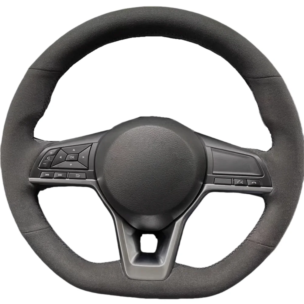 

Hand-Stitched Breathable Suede Leather 2016-2021 CR-V CRV 2017-2021 Clarity 2018-2021 Steering Wheel Cover For Honda Civic 10