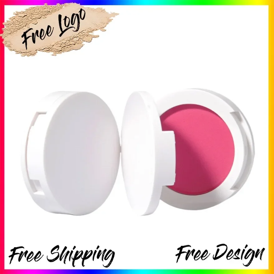 

Pink Blush Powder Makeup Private Label Korean Makeup Rouge Cheek Tint Face Make Up Blusher Custom Logo