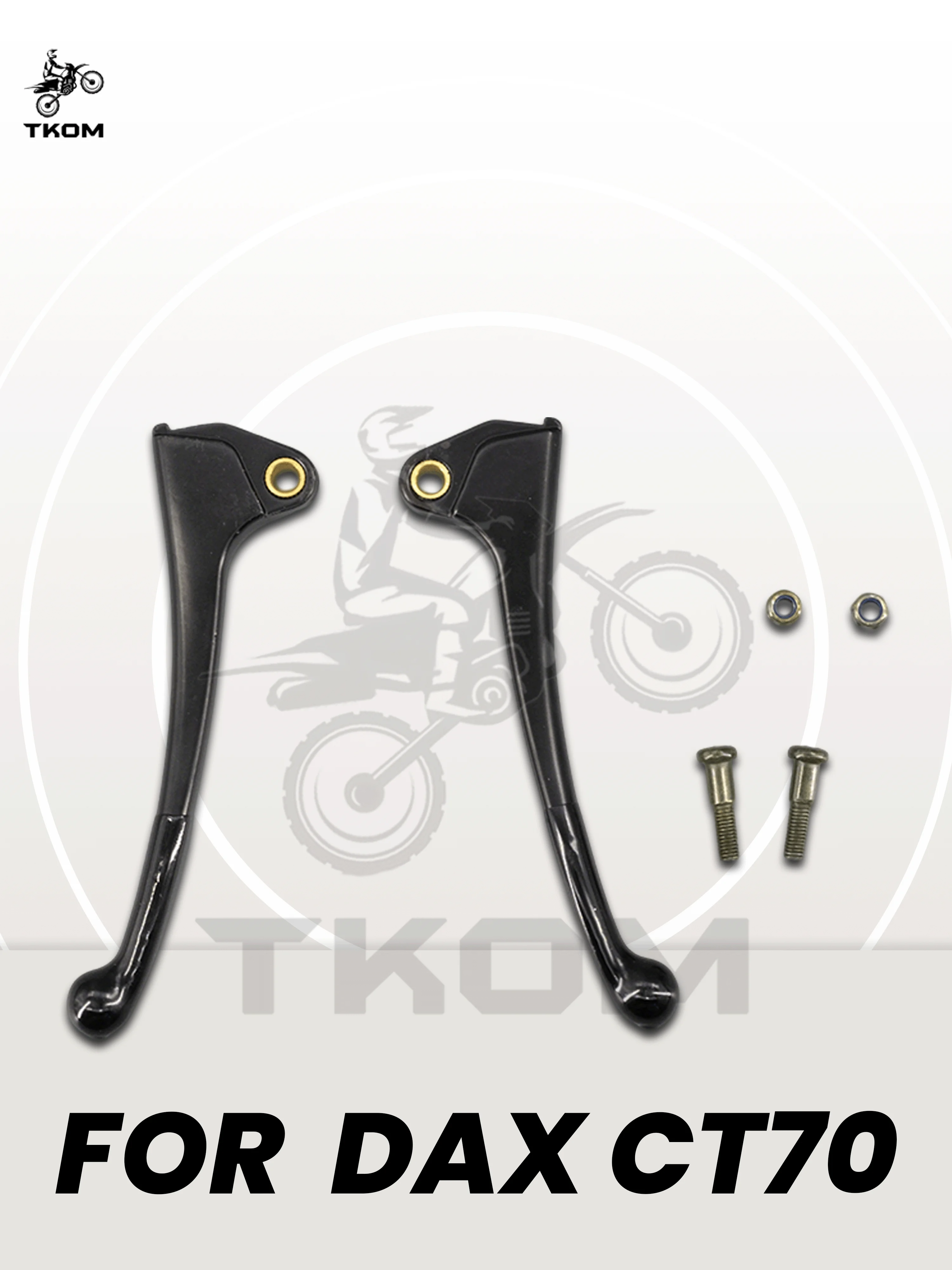 AliExpress NONE Drum Brake Lever Set For Honda DAX CT70 ST70 Z50 Monkey Bike Front Brake Clutch Lever Mini Trail Bike braking system Accessories