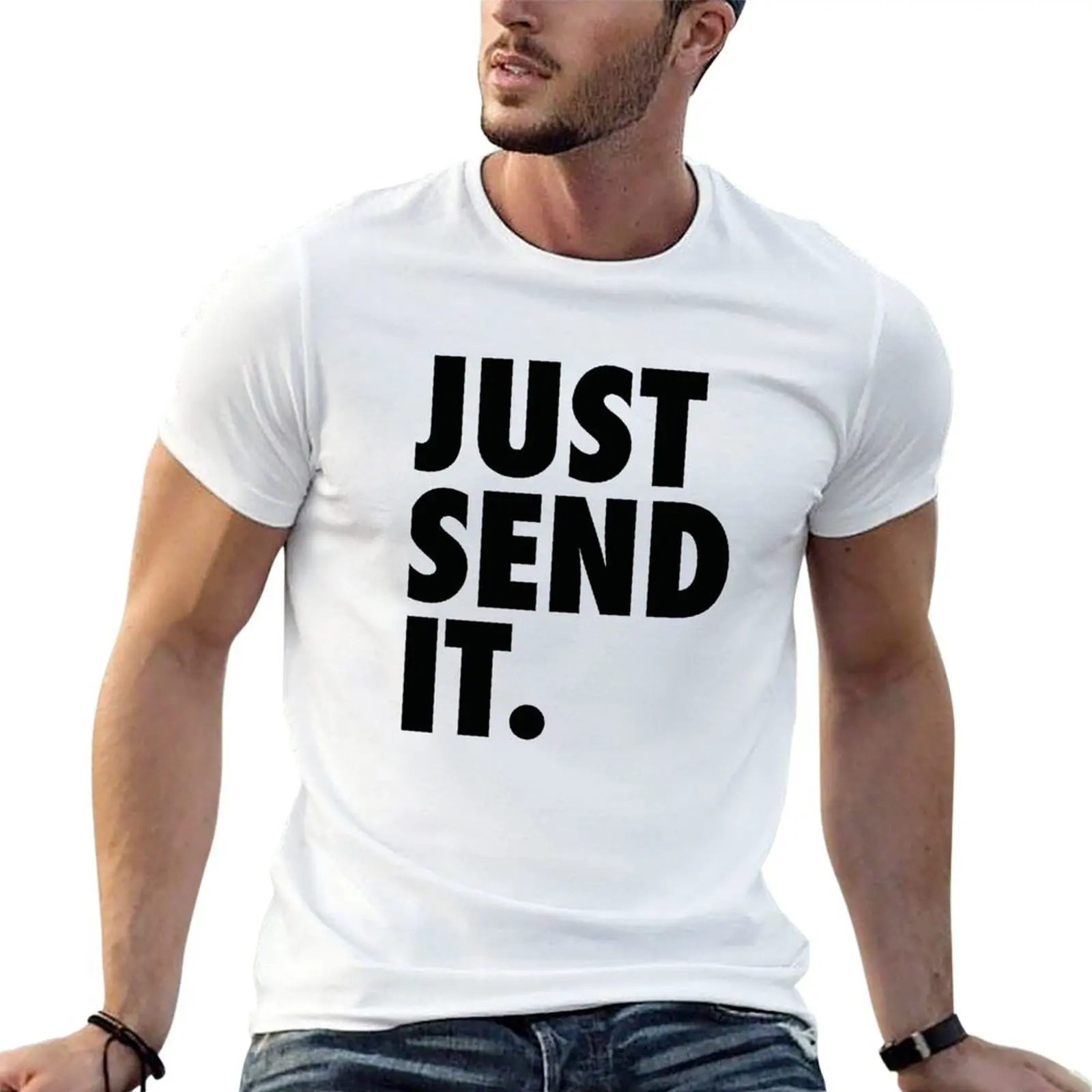 

Send IT T-Shirt t shirts for man cotton funny funny t shirts dark humor funny t shirts cotton T-shirt