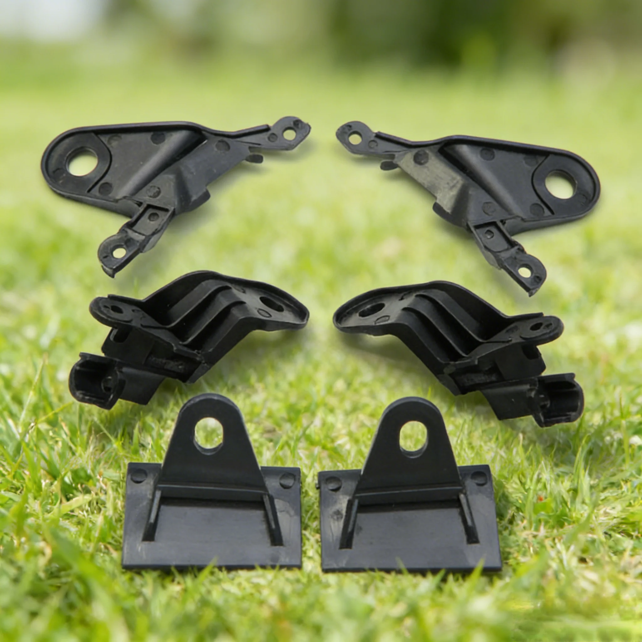 

Для Toyota Lexus NX200 NX300 2014-2021: Комплект для ремонта фар, пластиковые крепежные уголки, черные фиксаторы для фар