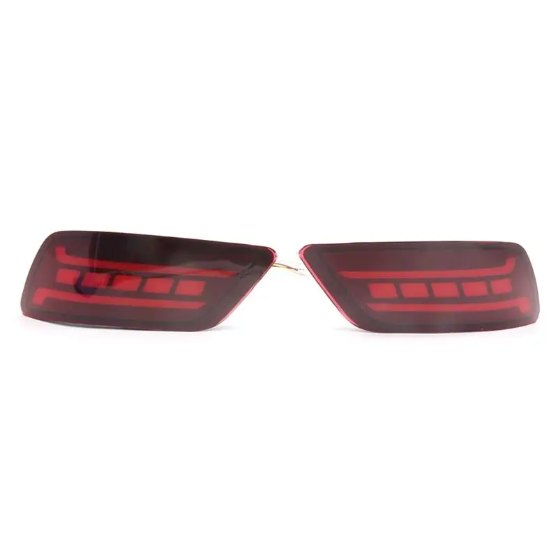 

AEA6-For Subaru Forester 2019-2023 Car LED Rear Bumper Reflector Light Tail Auto Turn Signal Brake Lamp