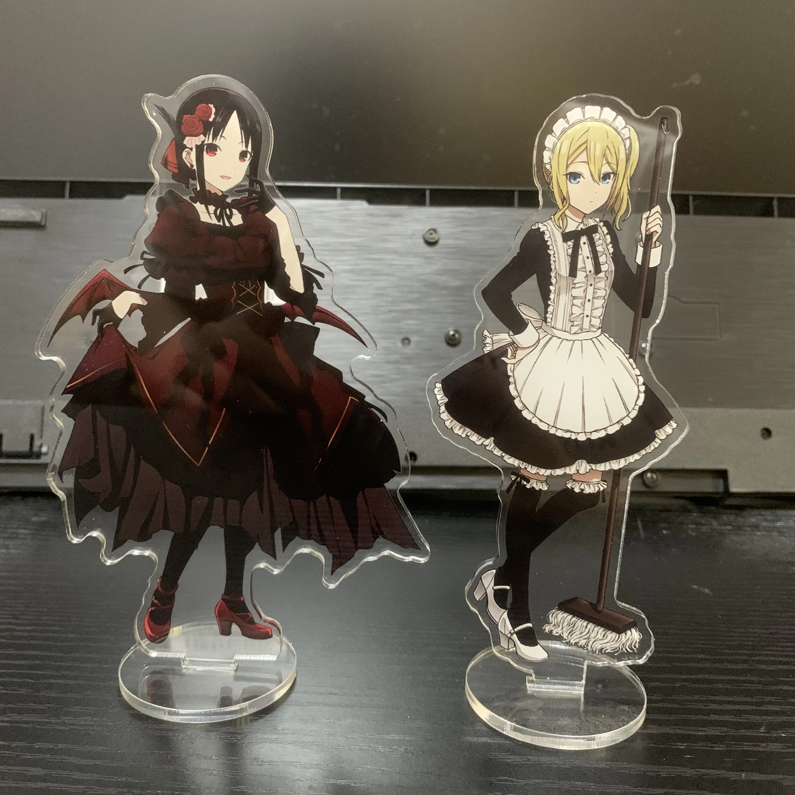 Anime Kaguya-sama: Love Is War Figure Shinomiya Kaguya Acrylic Stands Shirogane Miyuki Character Model Fans Collecting Gifts