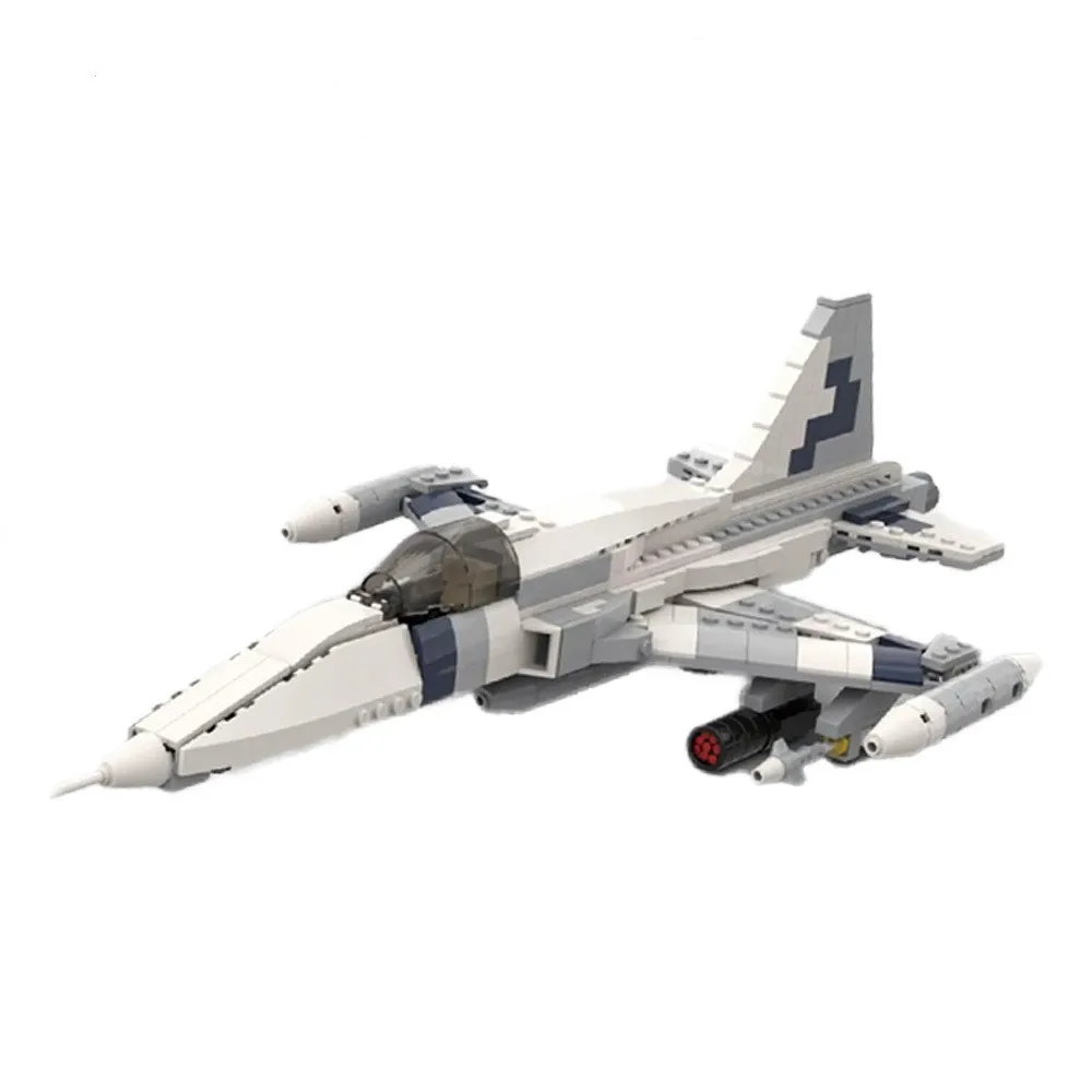 

MOC Military Aircraft Model F-5 Supersonic Light Fighter Building Blocks DIY Educational Toys Children's Toys Gifts