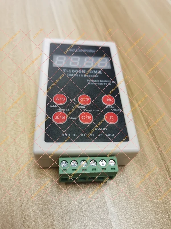 Universal DMX512 Address Programmer, LED IC Address Writer Compatible with TM512/UCS512/SM1651X/GS512