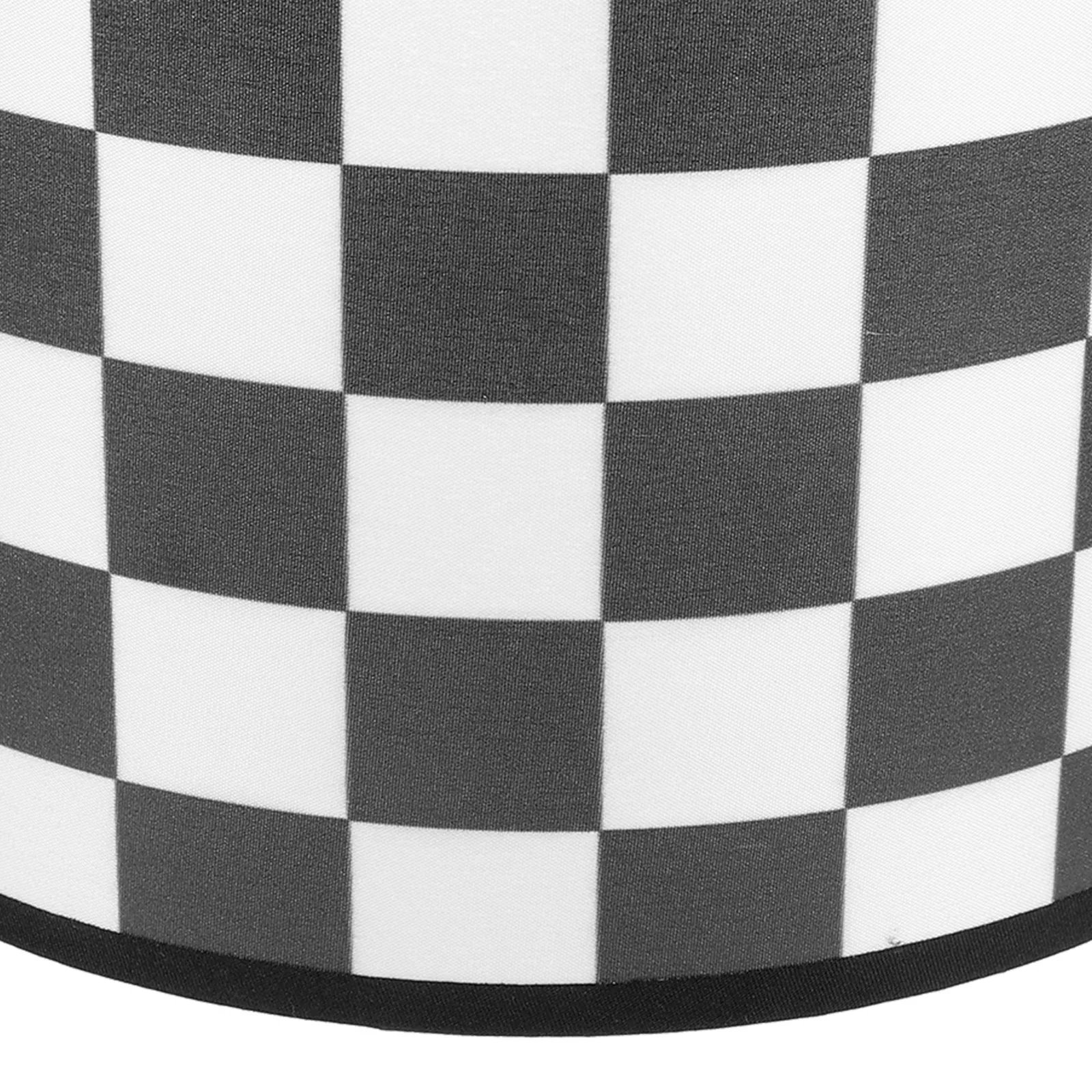 Linen Lamp Shade Plaid Design Easy Fit Replacement for Bedroom Study Living Room Table Lamps E27 Socket Long Term