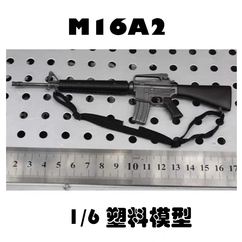 

M16A2 1/6 WWII U.S. Army Main Weapon Not Launchable Model Accessories Fit 12'' Action Figures In Stock Collectible