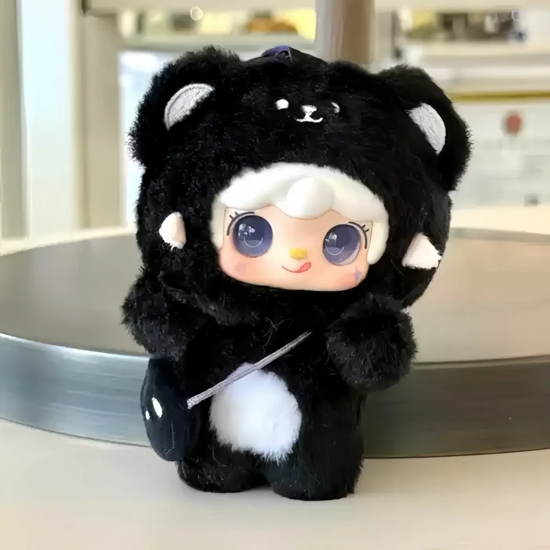 Boneka Beruang Yooki Bite Size Asli Seri IV Blind Box, Boneka Kejutan Lucu, Mainan Trendi, Koleksi Figur Hewan Boneka Lembut