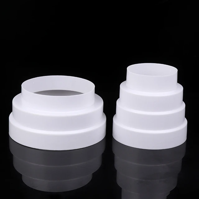 Duct Multi Reducer Extractor Fan Pipe Connector 80/100/110/120/150/160mm For Fan Ventilation Duct Tube Exhaust Duct