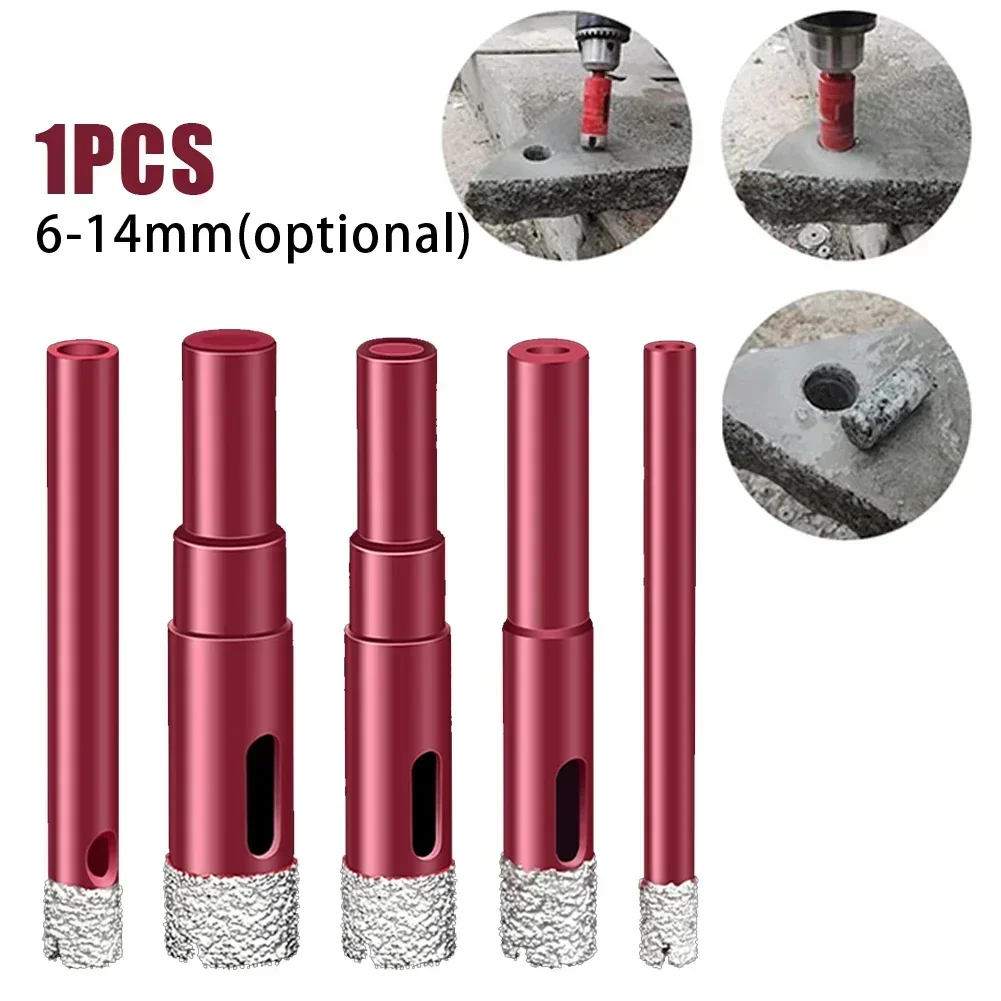 

Алмазные сверла для плитки, сухое сверло 6/8/10/12/14 мм для гранита, мрамора, фарфора, керамики, кварцевые керамические сверла, электроинструмент