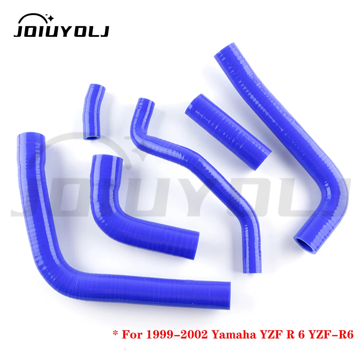 

6Pcs For 1999-2002 Yamaha YZF R 6 YZF-R6 2000 2001 Silicone Radiator Coolant Hoses Kit
