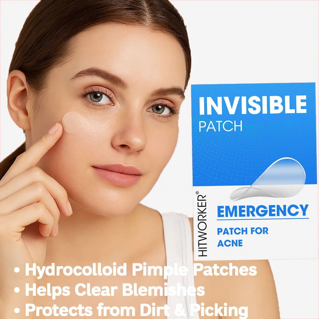 رقعة حب الشباب الغروانية المائية، جوهر العناية لتنظيف الوجه، ملحق الأدوات، غير مرئي ومقاوم للماء، مناسب لجميع أنواع البشرة