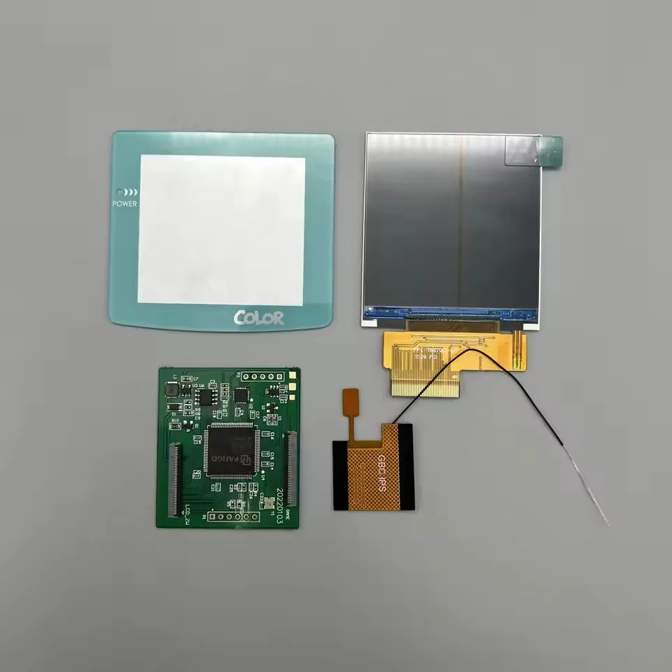 Ekran LCD IPS o wysokiej jasności o przekątnej 2,6 cala, kompatybilny z Nintendo Game Boy Color (GBC), obsługuje wyświetlacz pikselowy. — zdjęcie produktu 5