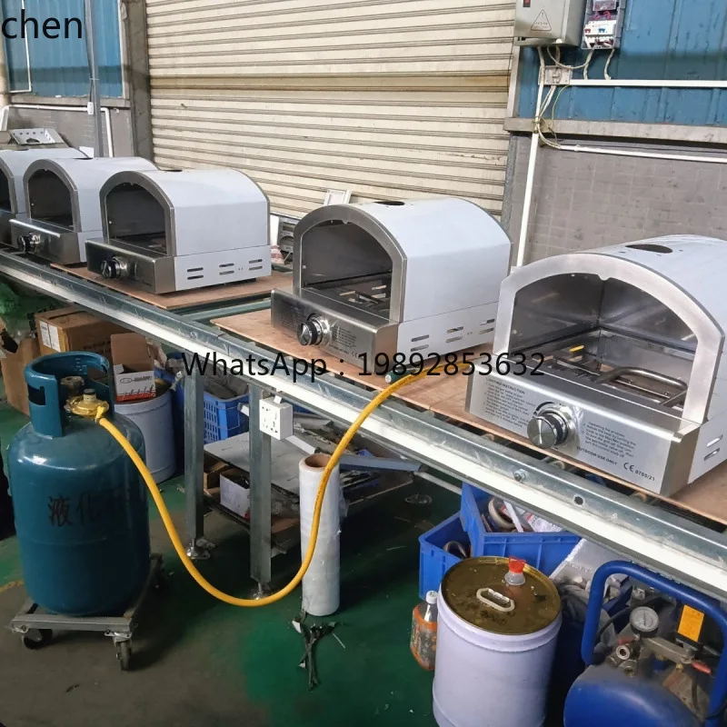 ACC Pizza Oven Fully Automatic Bread Toaster Double-Sided Countertop Constant Temperature Heating Flatbread Oven