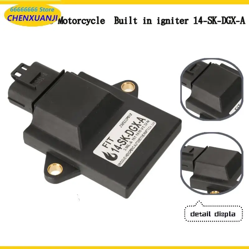 

Motorbike Electronic Control Accessory: Built-in Igniter ECU 14-SK-DGX-A for GY6 125-200cc EFI 18pin & For Honda Related Models