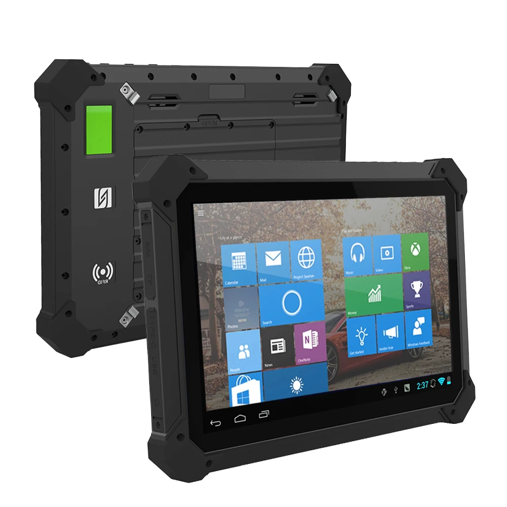 

Rugged OEM 10.1 Inch Industrial Tablet Dustproof Waterproof Shockproof IP67 Android Tablet with NFC 4G Lte Tablet PC Z210