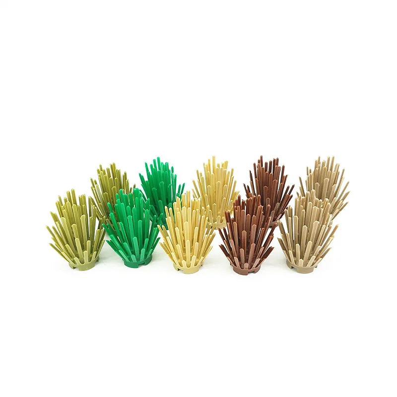 

40pcs Small Particle Bush Building Blocks 6064 52208 Base DIY Scene Compatible Grass Mini Bricks Creative Gift Children Kid Toys