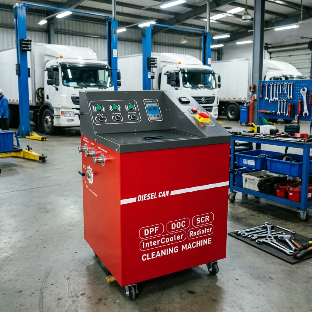 DPF Cleaning Machine Low Noise Water Pump Stable Continuous Work For Daily Large Volume Garage DPF Cleaning Business