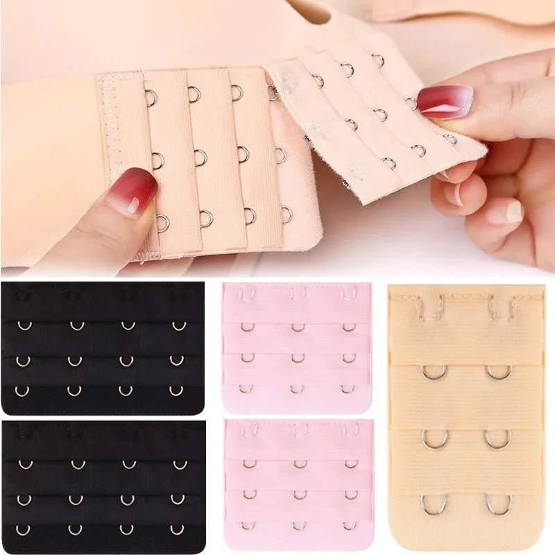 Fotografia 3: Extensor de Sutiã para Mulheres, Ajustável, Confortável, com Alça Elástica e Ganchos em Múltiplas Fileiras, Clipe de Extensão para Sutiãs e Acessórios de Lingerie