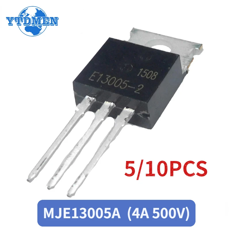 5/10PCS MJE13005A E13005-2 4A 500V TO-220 Transistor Electronic Components