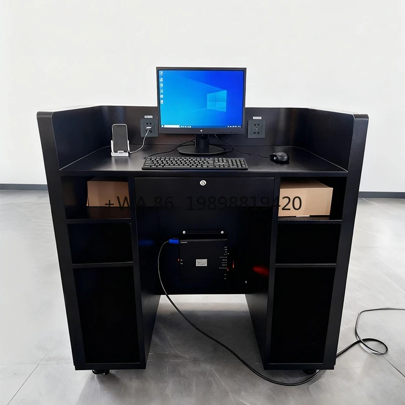 Custom Size DJ Front Desk Display Flexible Video Wall Commercial LED Panel for Shopping Mall Table Front Desk LED Display