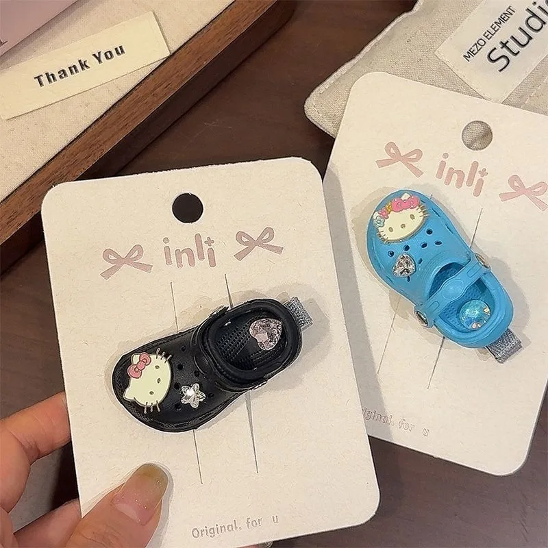 مرحبا كيتي سينامورول أنيمي Kawaii سانريو كسر مقاطع الشعر لطيف شاطئ البحر مقاطع الأميرة أغطية الرأس الهدايا لعب للفتيات