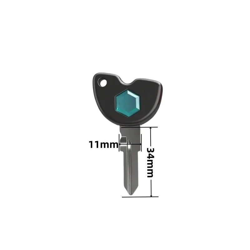 Blank Key For Piaggio Medley RSMax250IE Vespa GTS, GTV, GT S 125, 200, 250 300 Motorcycle Replace Uncut Keys Chip Slot