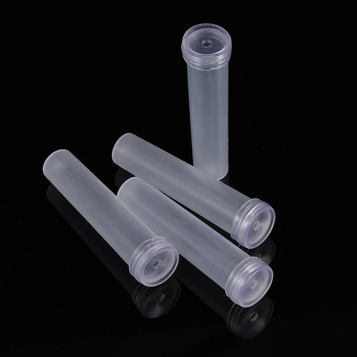 

100 pcs Flower Nutrition Tubes Premium Plastic Hard Shell Leakproof Water Storage For Fresh Flowers Roses Carnations