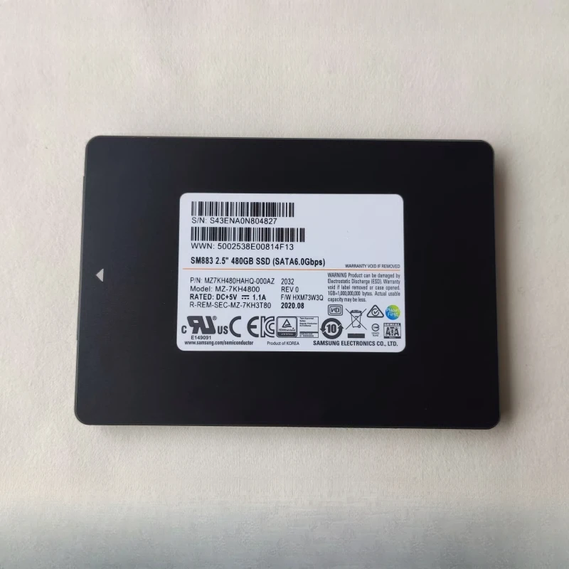 

PM883 SM883 240G 480G960G 1.92T Enterprise SSD SSD