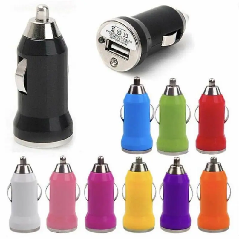 Dual USB Car Charger 5A Fast Charging 2-port 12-24V Cigarette Lighter Car USB-C Charger Suitable For Power Adapter