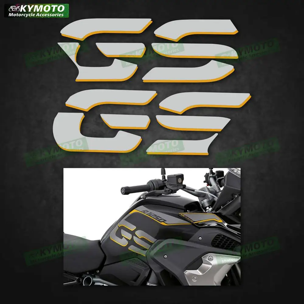 

For R1250GS 2019 R1250 Gs R1250 2020 Motorcycle Accessories Fairing Front Fuel Tank Cover Decal Sticker Protective Decoration
